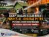 Sigap Tangani Kebakaran Ponpes Al-Khairaat Putra, Personel Kodim 0910/Malinau Bergerak Bersama Warga