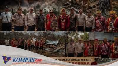 SEMBILAN HAKIM ADAT TURUN KE BUKIT TENGKORAK, DUGAAN PERUSAKAN 18 RUMAH WARGA DAYAK DISOROT!