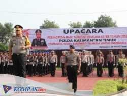 Pimpin Upacara Sumpah Pemuda ke-98, Kapolda Kaltim Tekankan Semangat Persatuan dan Pengabdian