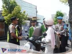 Ops Patuh Semeru, Kapolres Kediri Turun ke Jalan Kedepankan Edukasi Pengendara