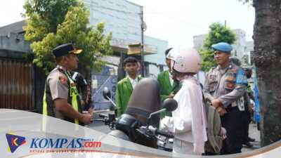 Ops Patuh Semeru, Kapolres Kediri Turun ke Jalan Kedepankan Edukasi Pengendara